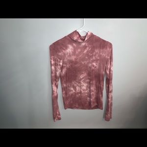 American Eagle Tie-dye Turtle Neck